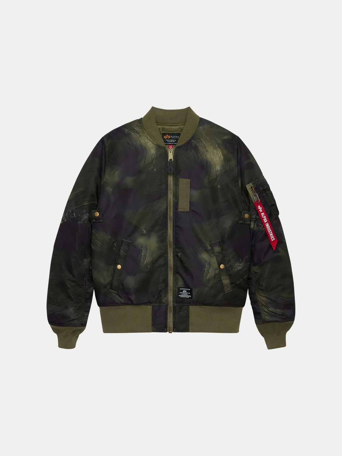 Alpha Industries MA-1 Mod bomber Coyote Brown nylon