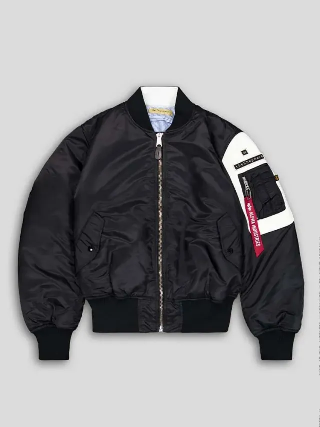 Alpha Industries Undercover Shepherd MA-1 bomber noir