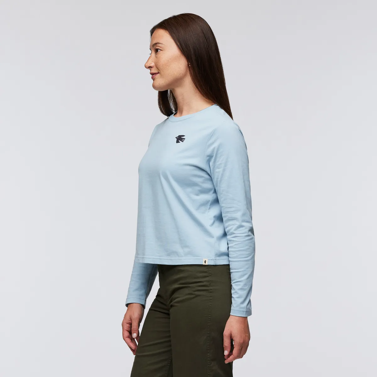 Cotopaxi Nomad T-shirt manches longues femme Iceberg coton bio