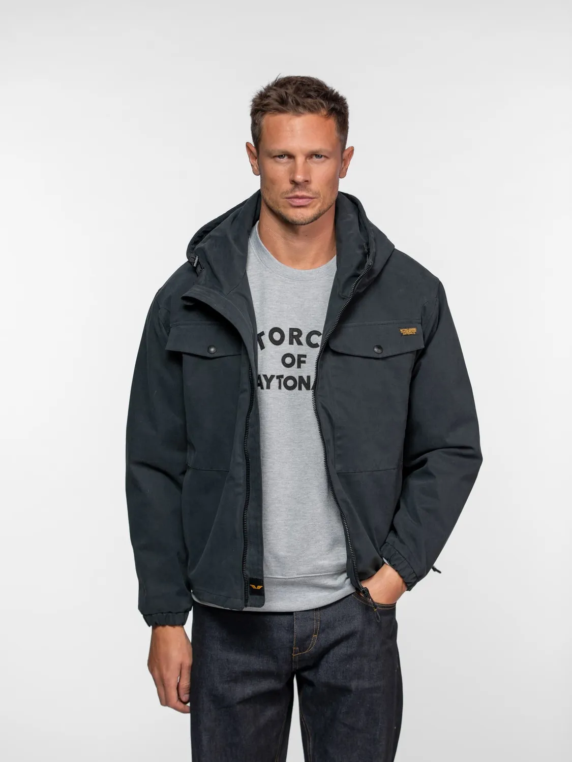 DAYTONA Frey parka courte homme capuche sorona