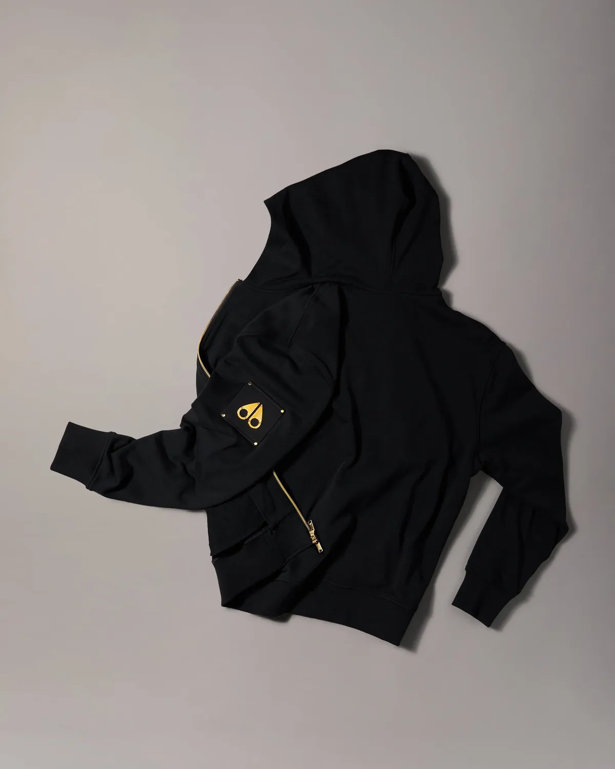 Moose Knuckles Hartsfield hoodie zippé noir