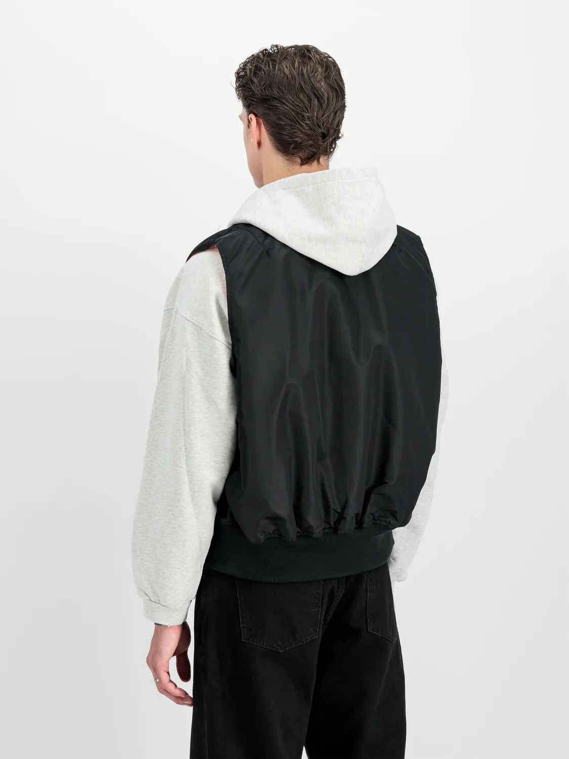 Alpha Industries MA-1 Heritage gilet noir réversible