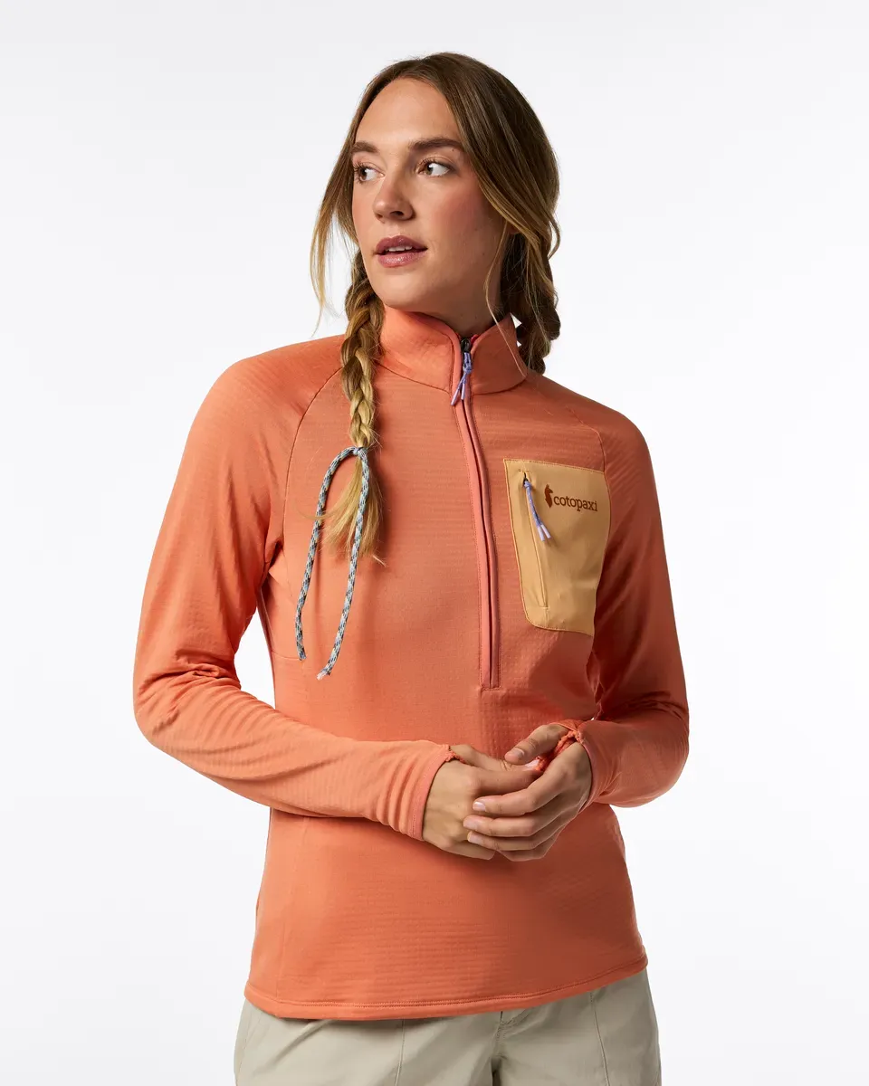 Cotopaxi Otero polaire femme Tide Pool demi-zip
