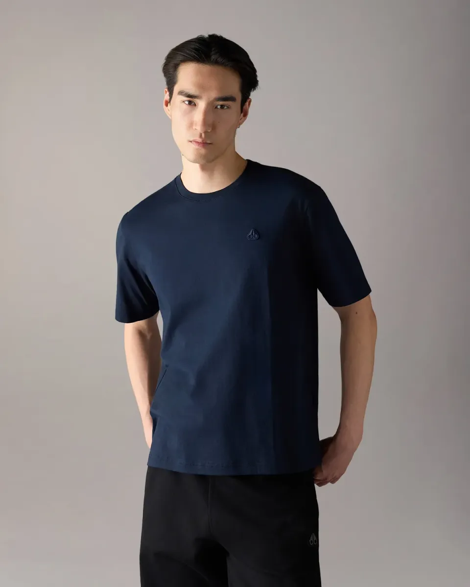 Moose Knuckles Yul Classic T-shirt Noir Coton