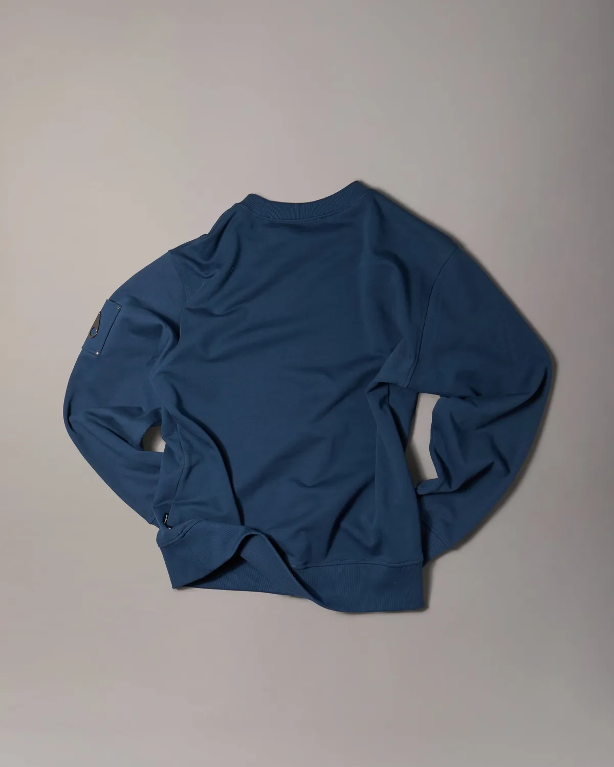 Moose Knuckles Hartsfield sweat col rond bleu nuit
