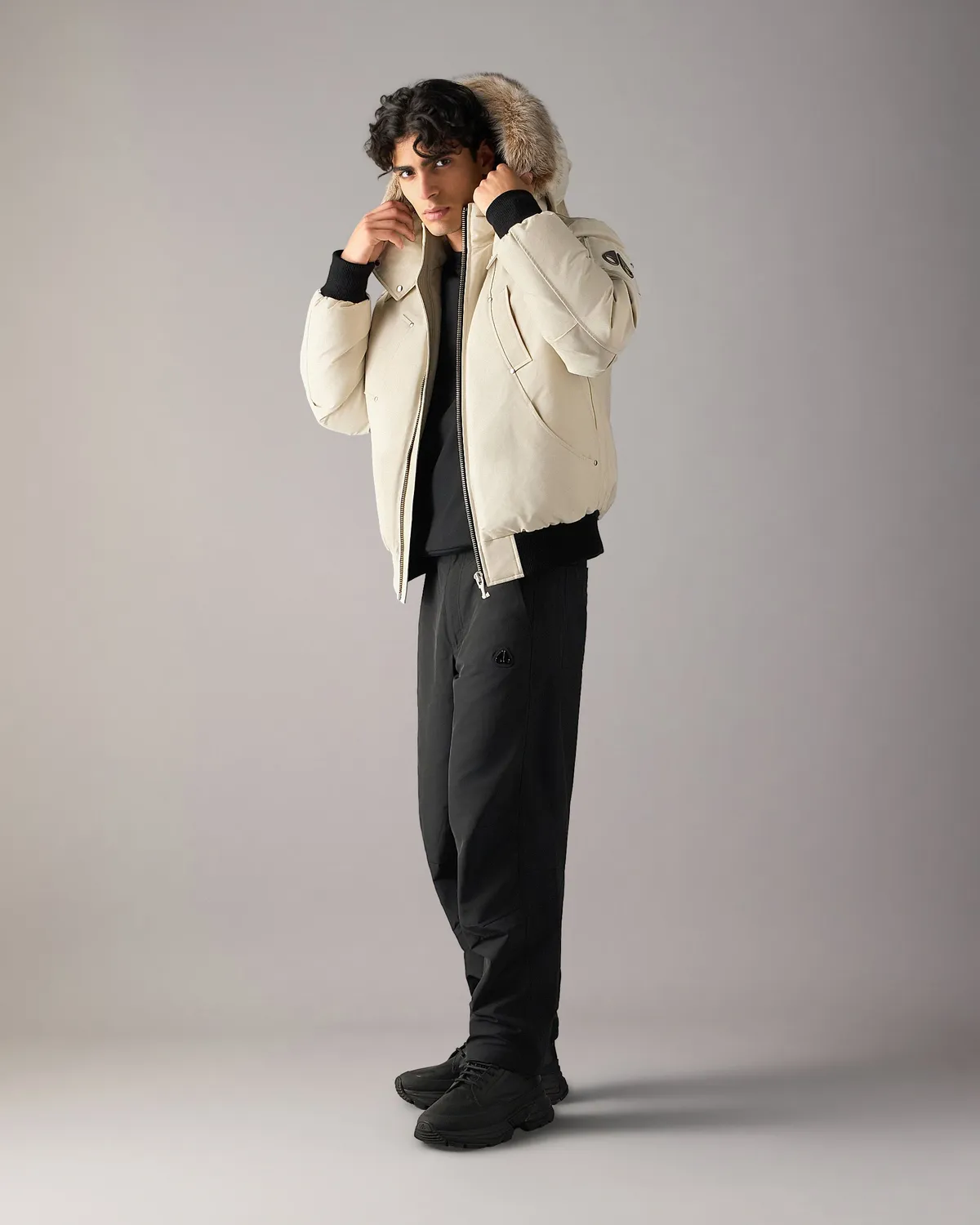 Moose Knuckles Originals Ballistic Down bomber albâtre bronze