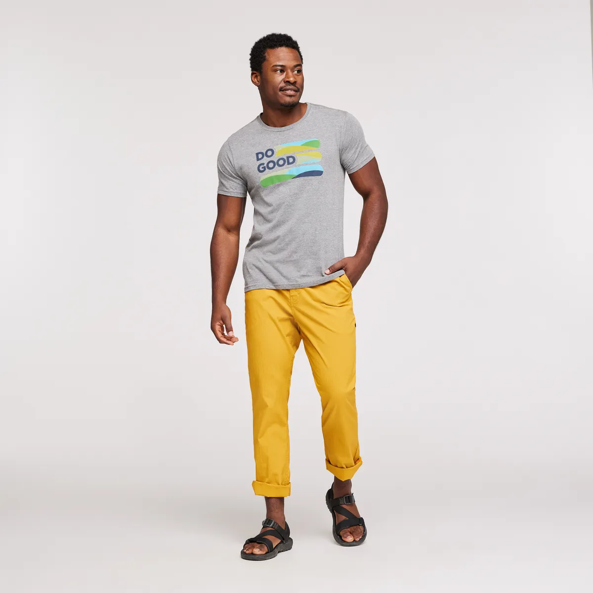 Cotopaxi Do Good Stripe t-shirt homme rayé coton