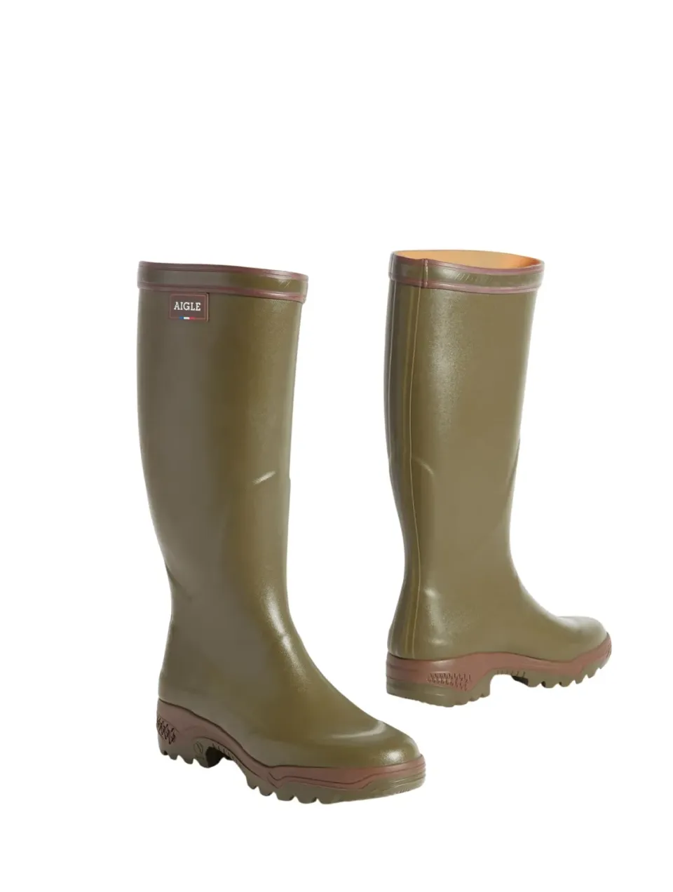 Aigle Parcours 2 bottes caoutchouc homme anti-fatigue Kaki