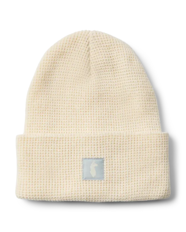 Cotopaxi Waffle Beanie bonnet Oasis maille gaufrée