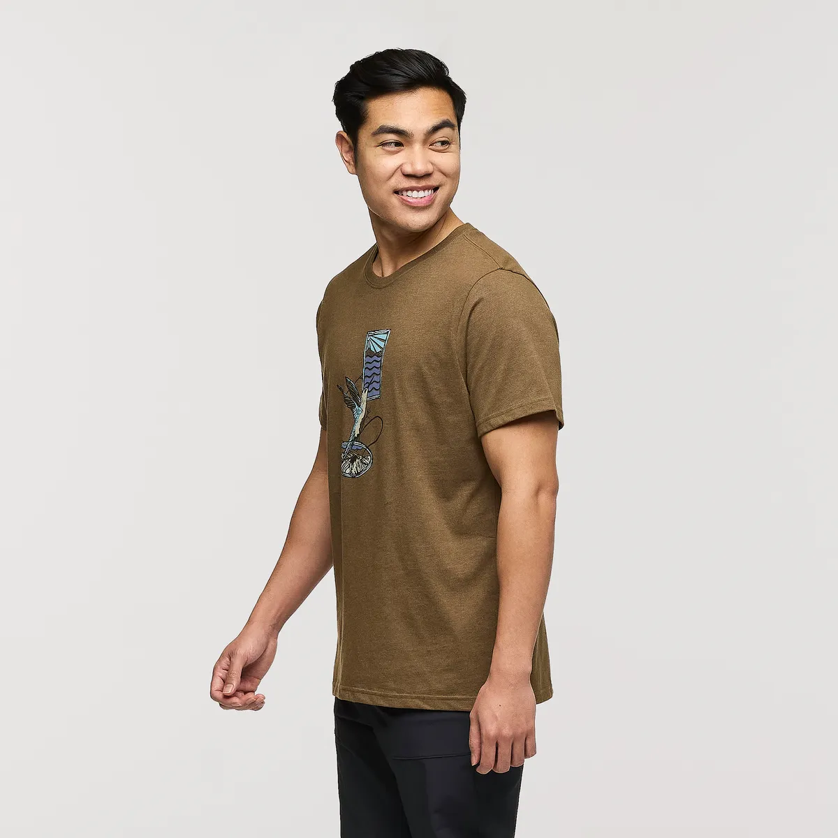 Cotopaxi Topa T-Shirt t-shirt homme Rusty coton bio