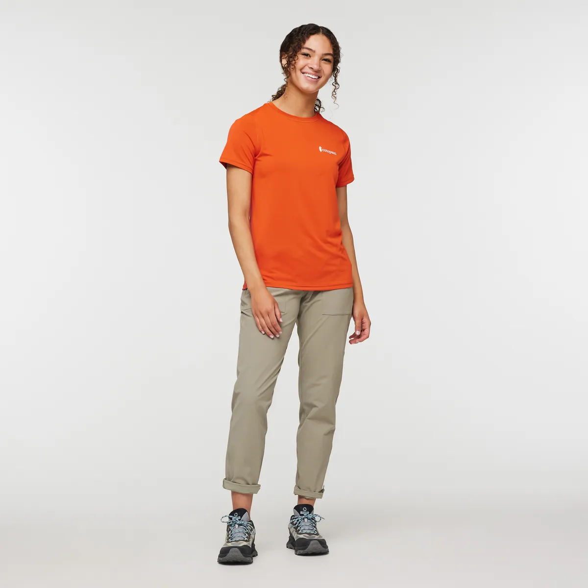 Cotopaxi Fino Tech Tee t-shirt femme Canyon respirant
