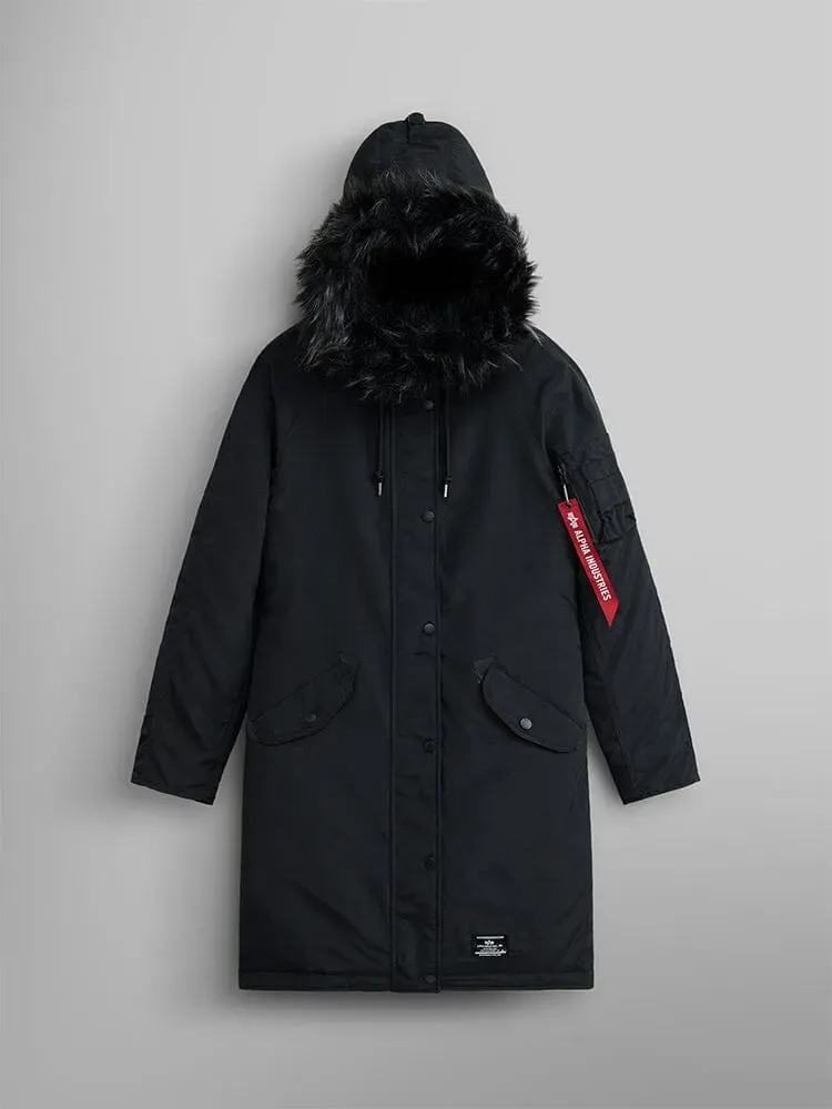 Alpha Industries Elyse Gen II parka Black fausse fourrure