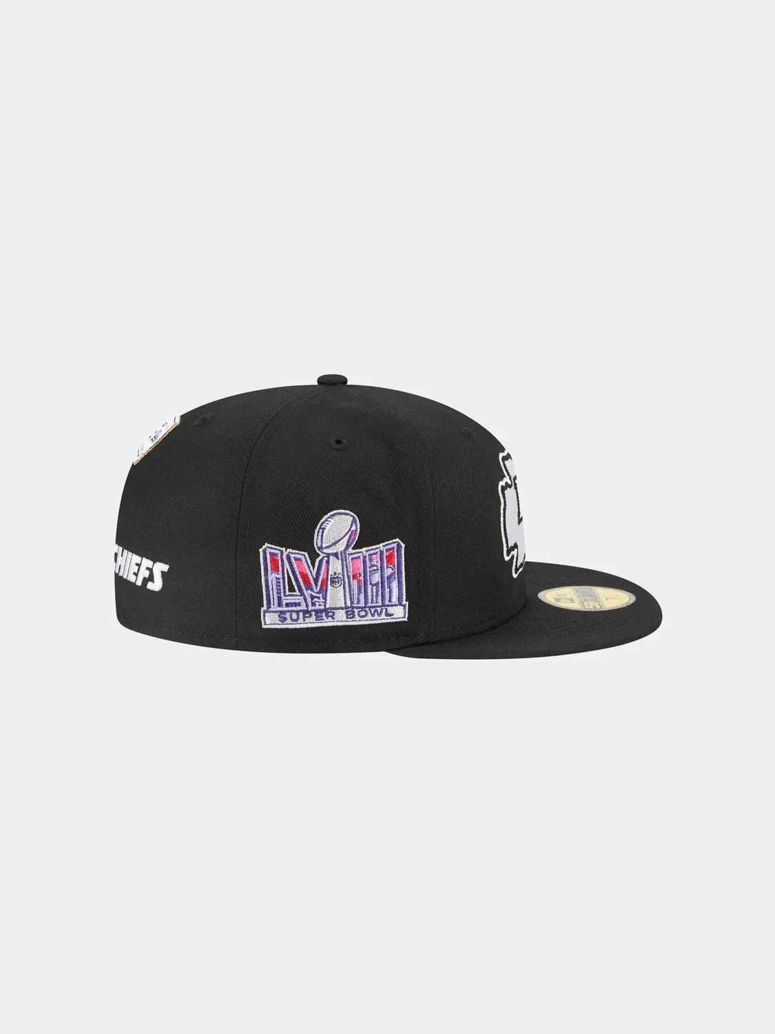 Alpha Industries Chiefs 59Fifty casquette fitted noir