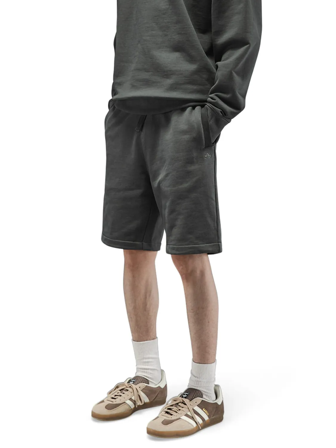 Alpha Industries Essential short molleton charcoal