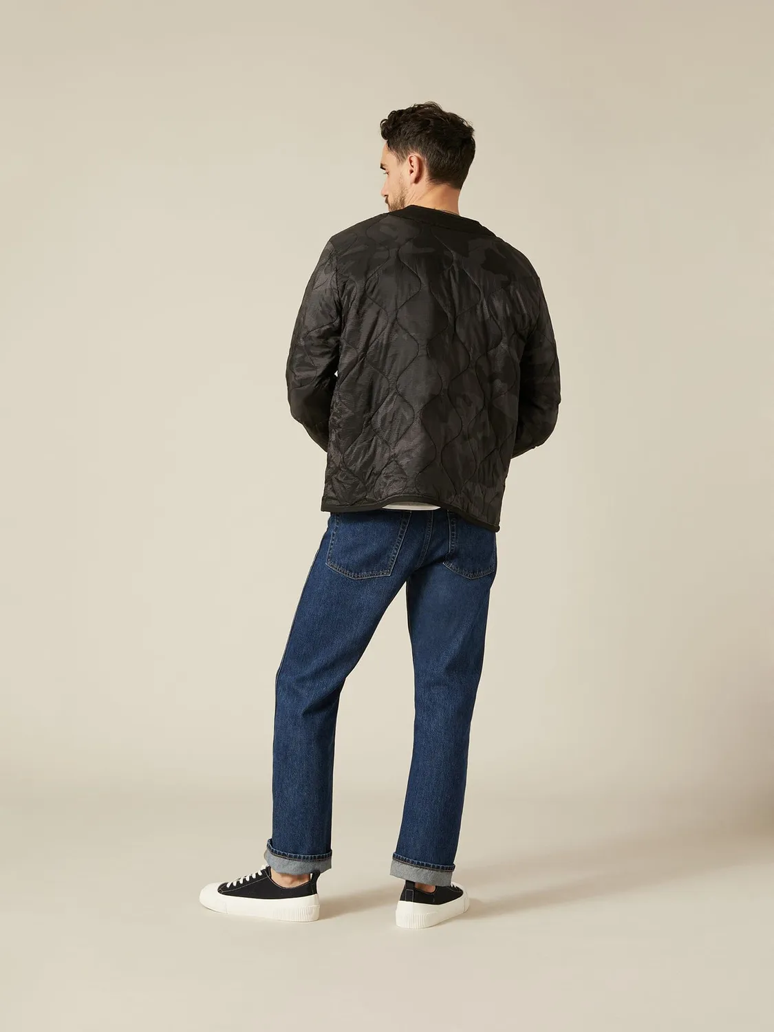 Alpha Industries ALS/92 liner veste camouflage noir