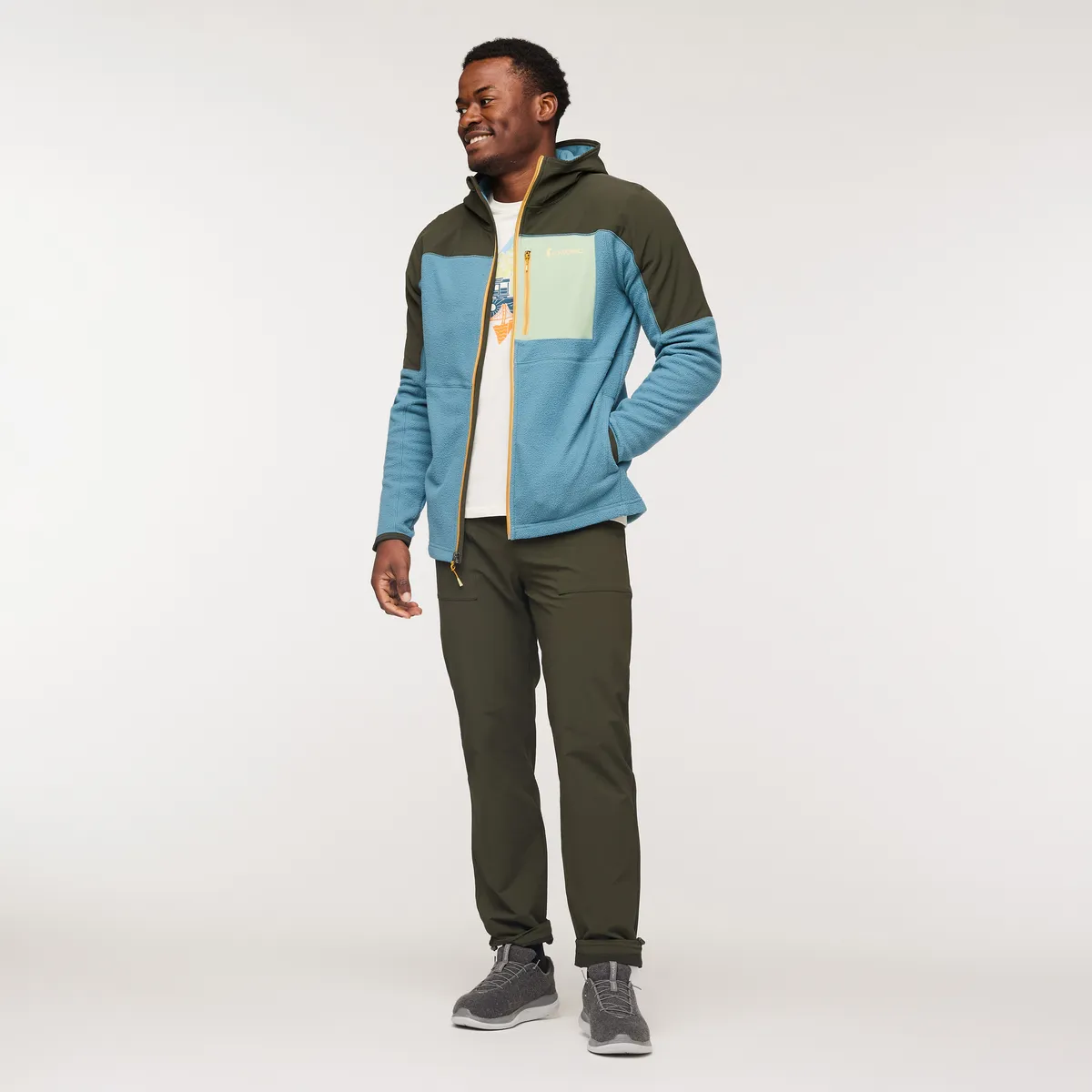 Cotopaxi Abrazo polaire homme zippée bordeaux chaude