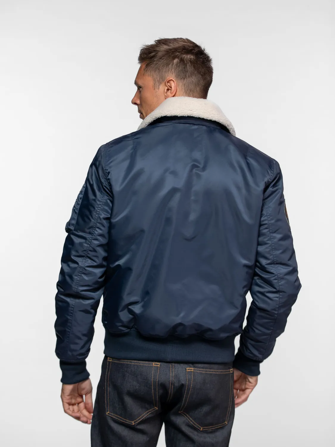 DAYTONA Hanford veste aviateur homme nylon kaki