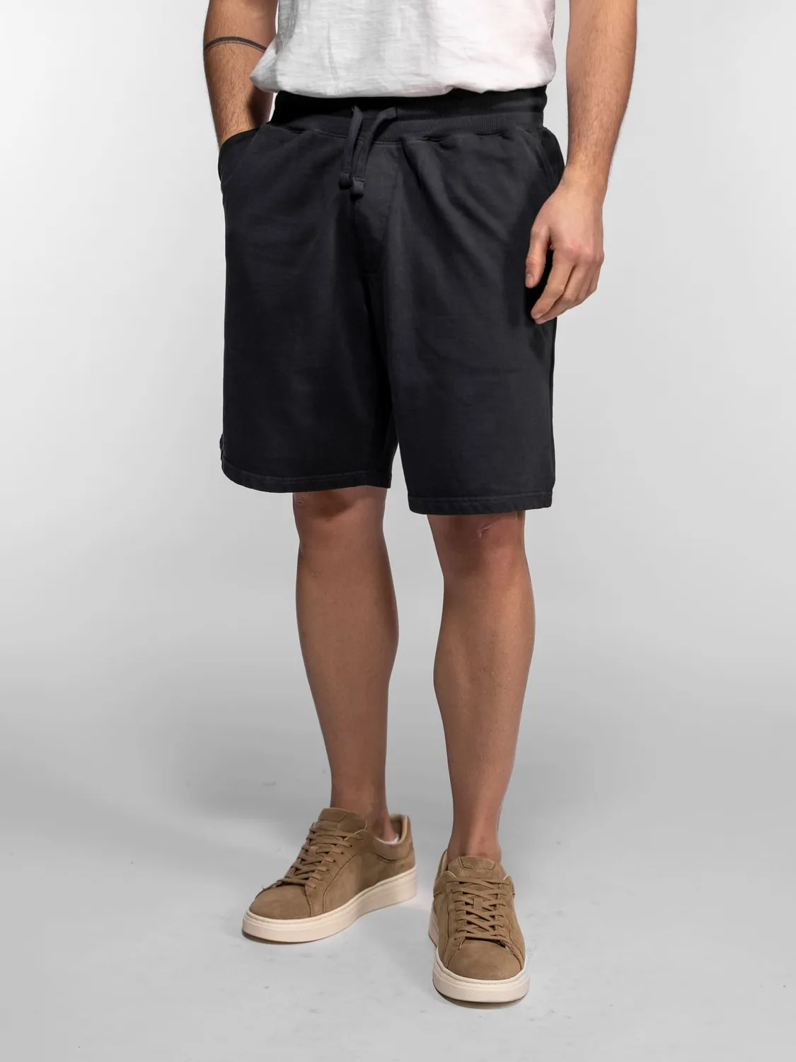 Daytona Beckett short homme coton molleton confort