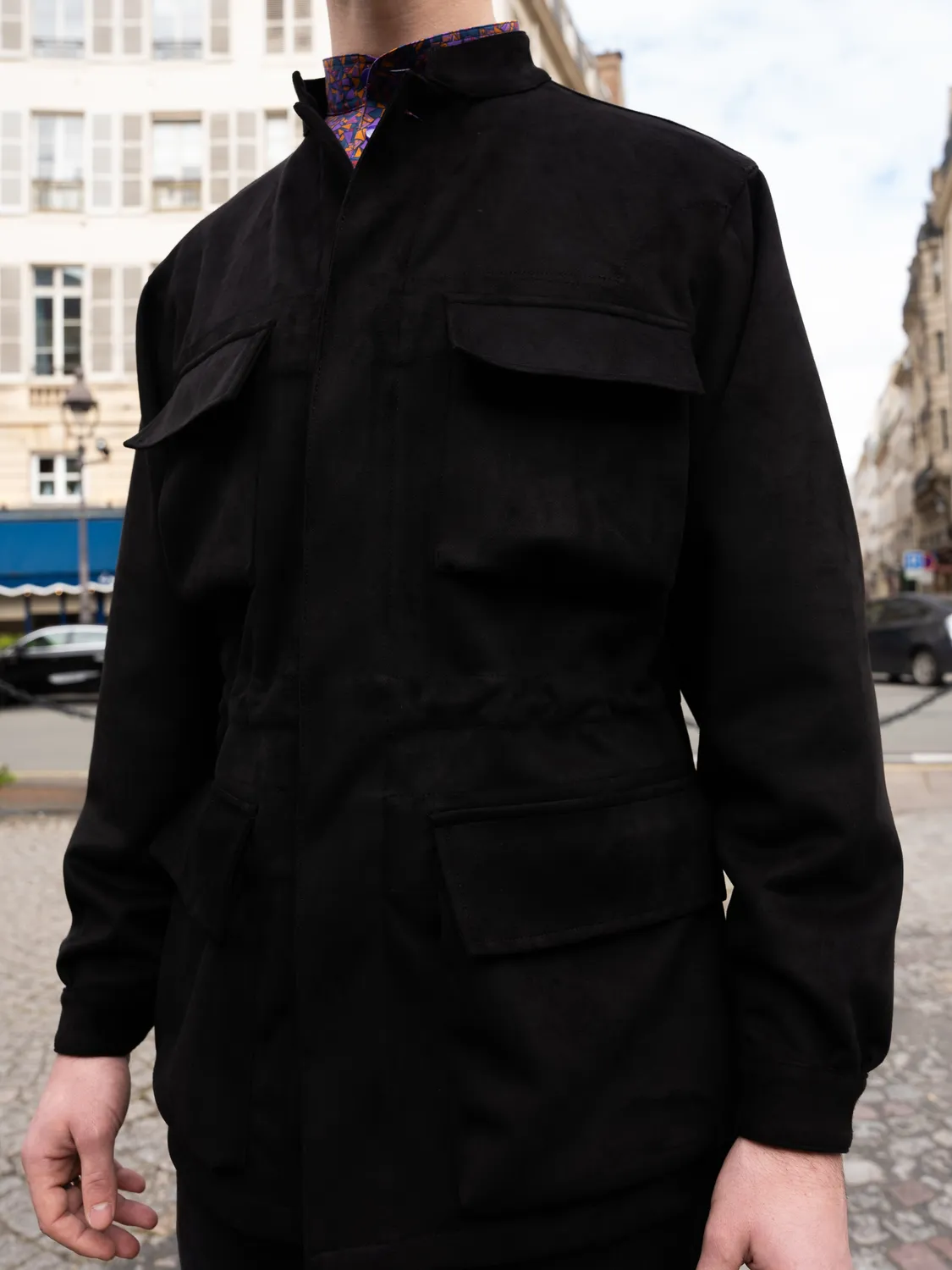 Hollington Corrib veste micro-cachemire noire