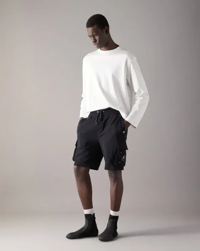 Moose Knuckles Hartsfield Cargo short noir coton