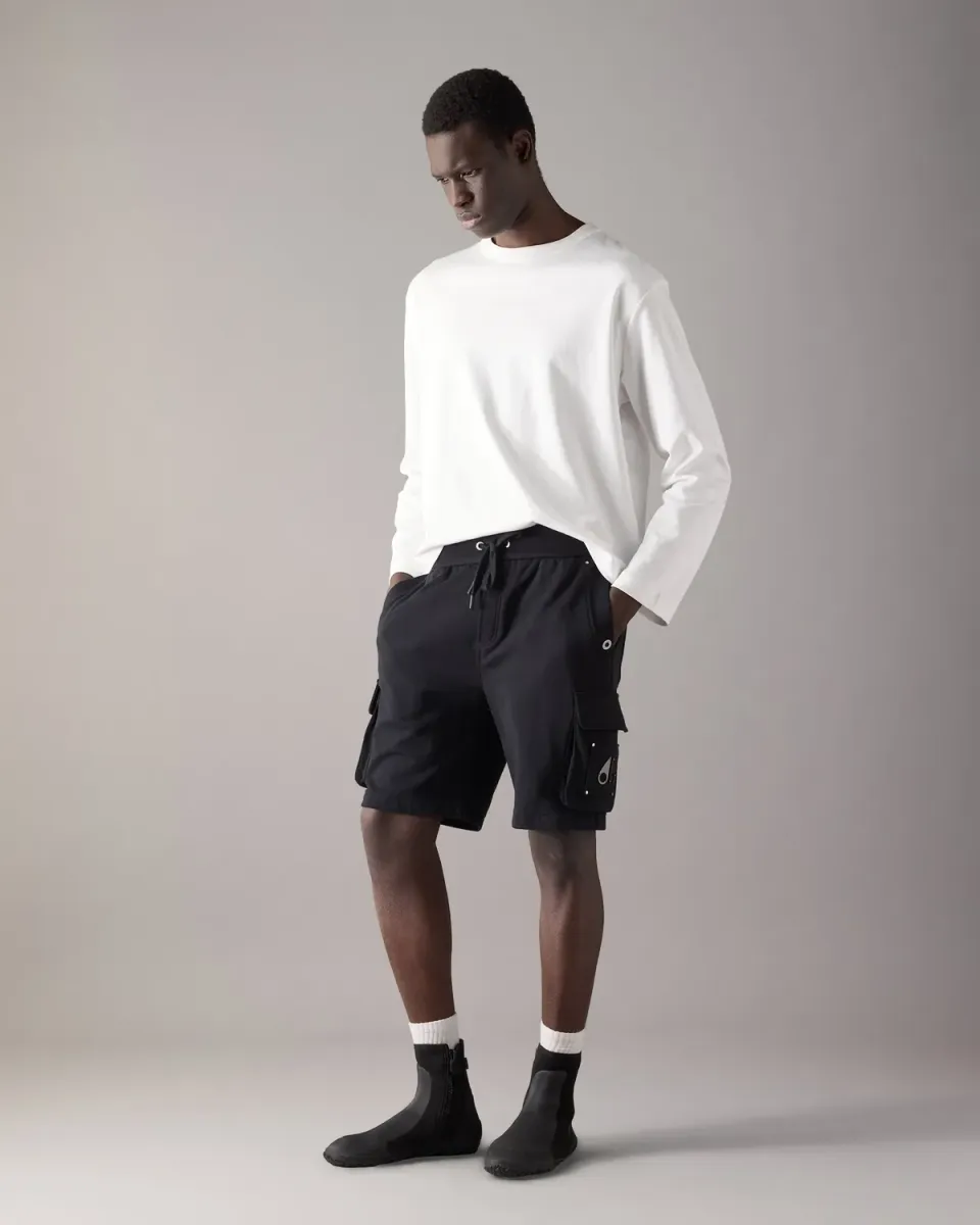 Moose Knuckles Hartsfield Cargo short noir coton