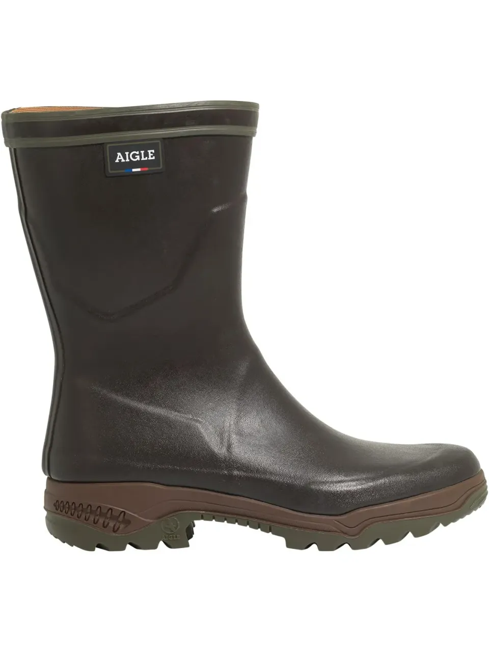 Aigle Parcours 2 bottillon chasse Bronze caoutchouc