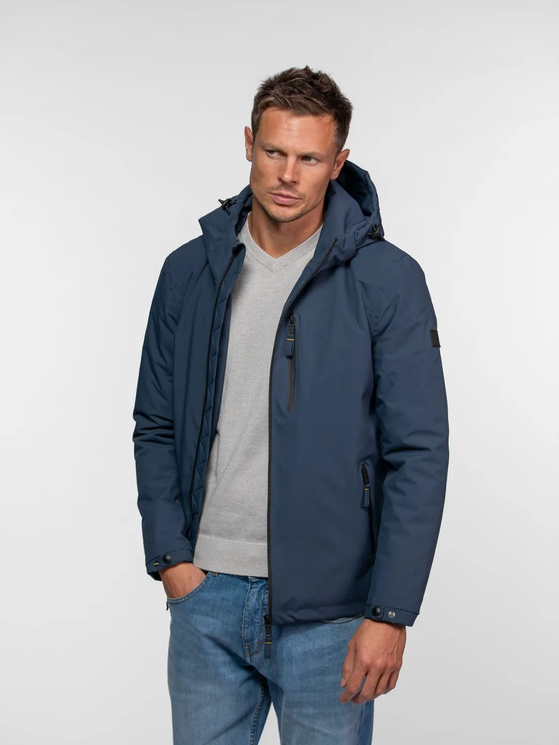 Daytona Lurayini parka courte déperlante noire