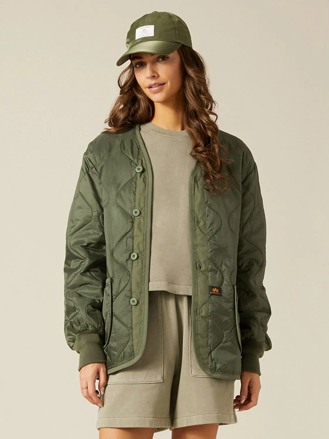 Alpha Industries ALS/92 Liner veste Olive Green matelassée
