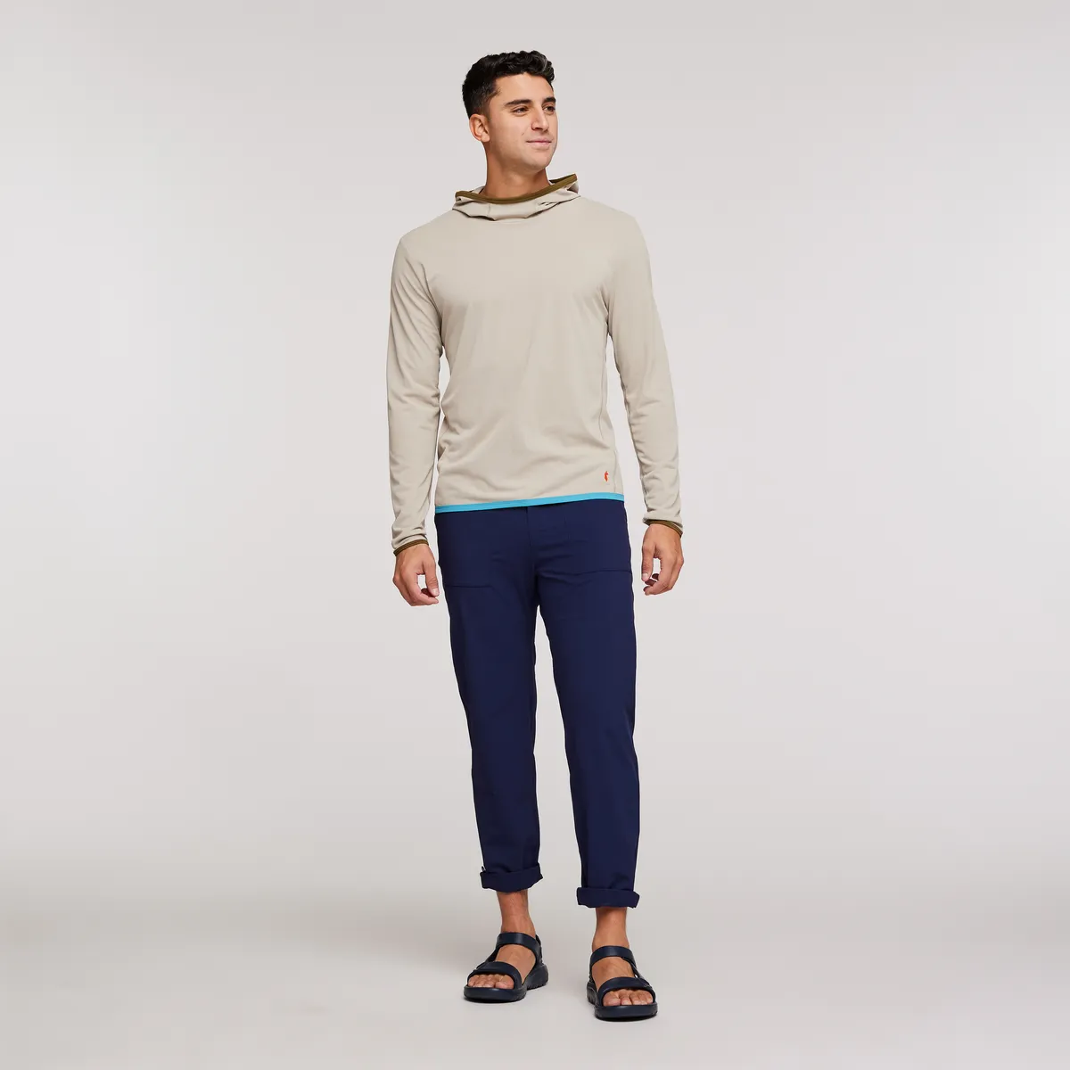 Cotopaxi Sombra Sun Hoodie sweat capuche homme Canyon UPF 50+