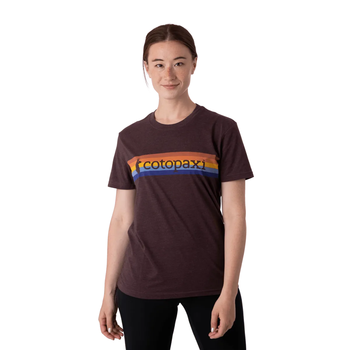 Cotopaxi On The Horizon t-shirt femme Black Iris équitable