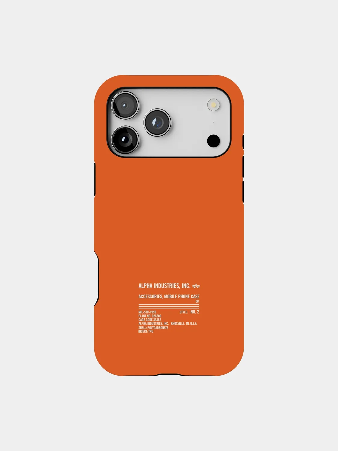 Alpha Industries coque iPhone 17 Pro Max MagSafe mat camouflage