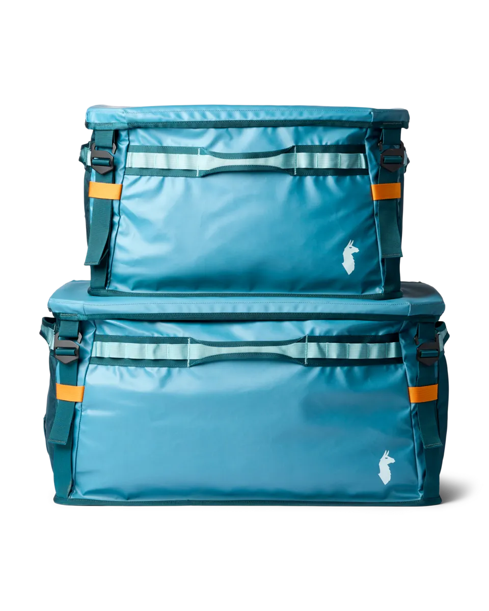 Cotopaxi Allpa 90L sac voyage Spicy rangement pliable