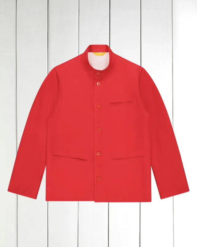Hollington Megève veste lin pur rouge légère