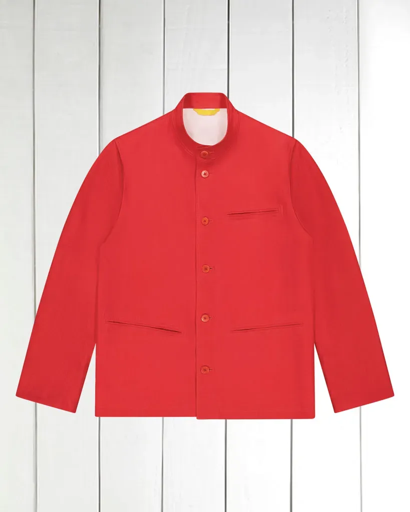 Hollington Megève veste lin pur rouge légère