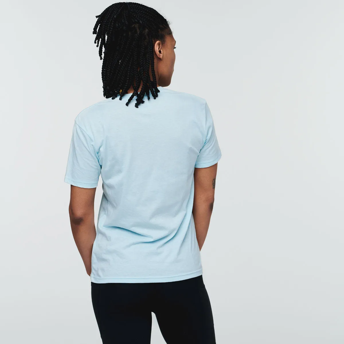 Cotopaxi Do Good t-shirt femme Ice coton doux
