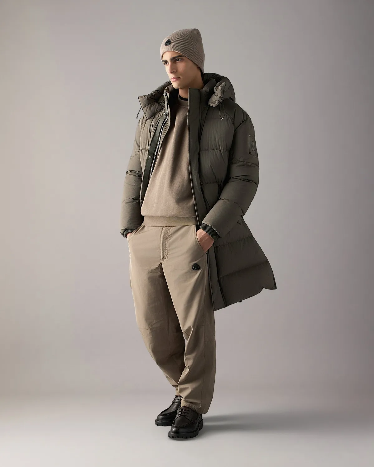 Moose Knuckles Everest Down Parka parka combat duvet