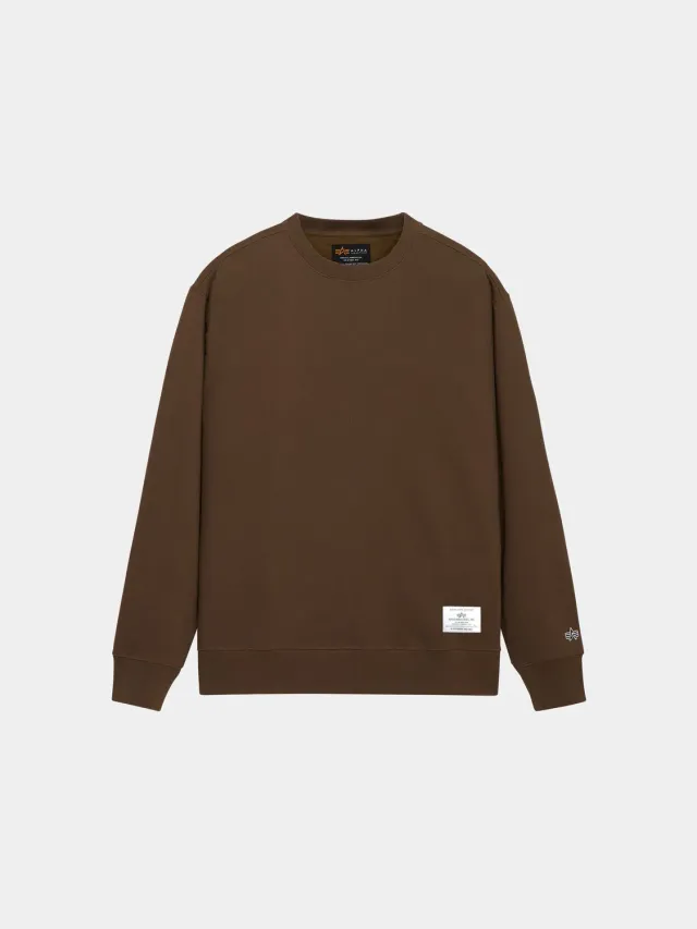 Alpha Industries Essential sweat col rond espresso