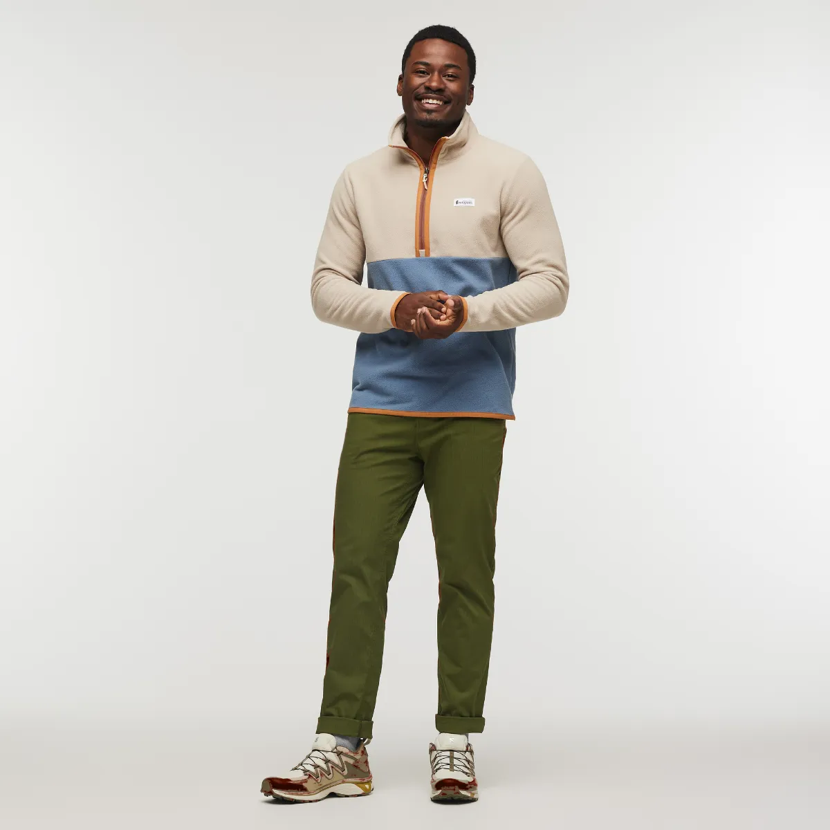 Cotopaxi Amado pull polaire homme demi-zip recyclé