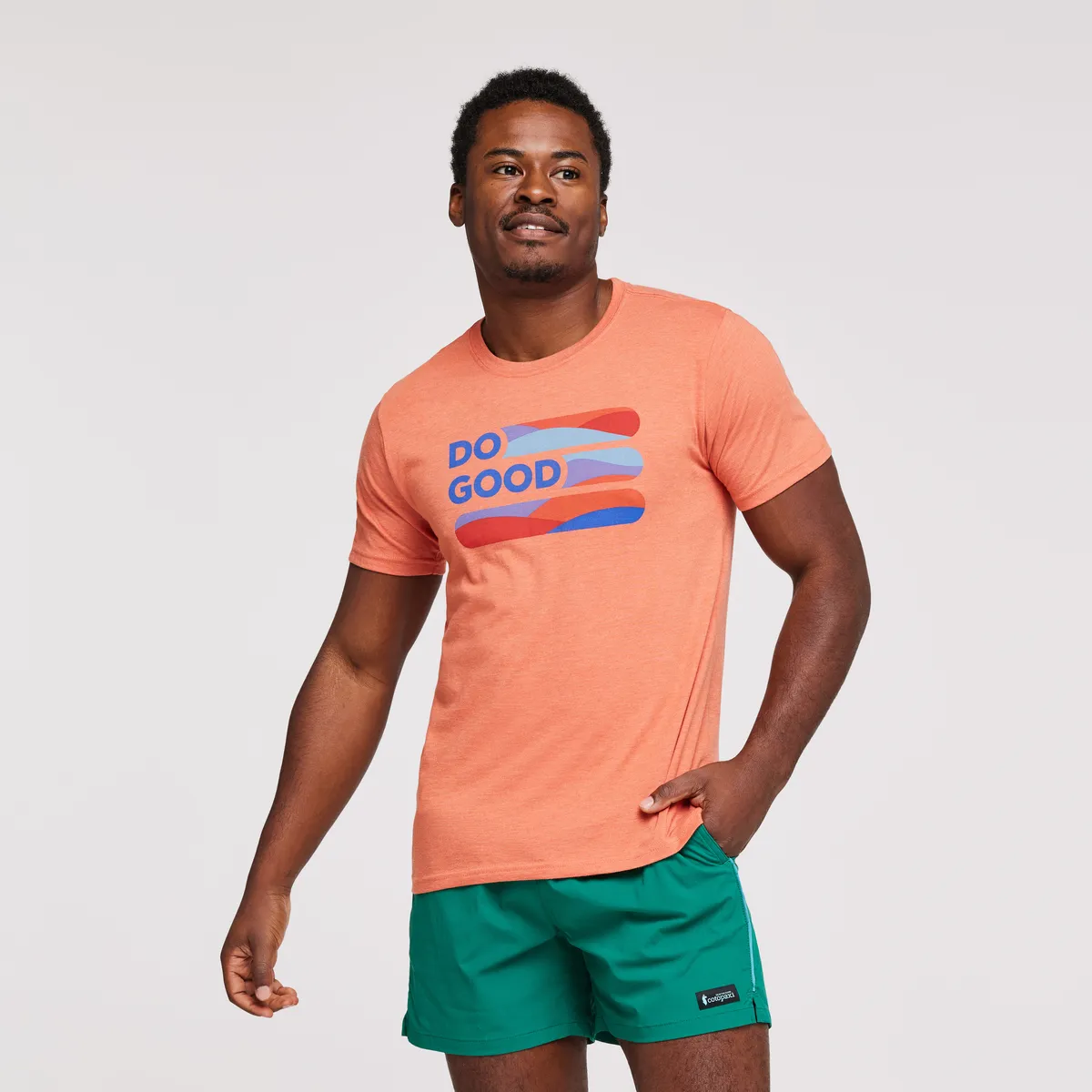 Cotopaxi Do Good Stripe t-shirt homme rayé coton