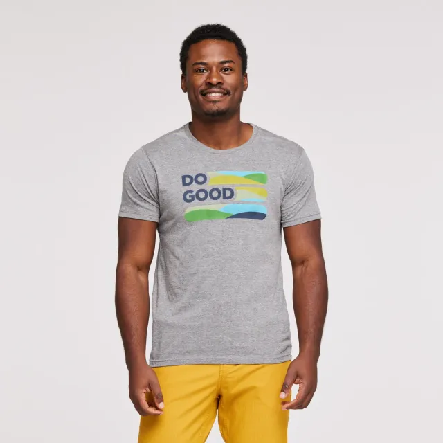Cotopaxi Do Good Stripe t-shirt homme rayé coton