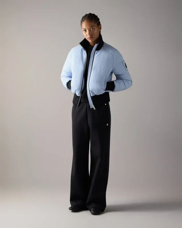 Moose Knuckles Banff blouson bomber duvet hiver taille basse