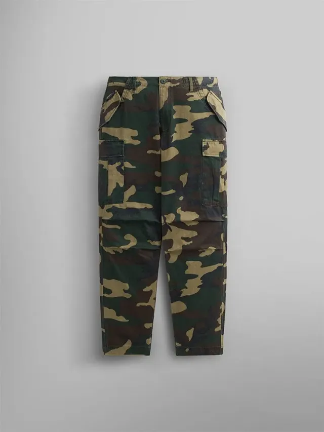 Alpha Industries M-65 pantalon cargo woodland camo