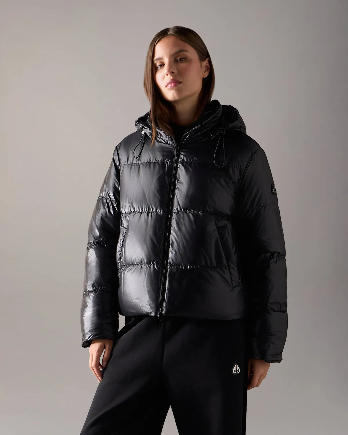 Moose Knuckles Queens doudoune réversible noire femme