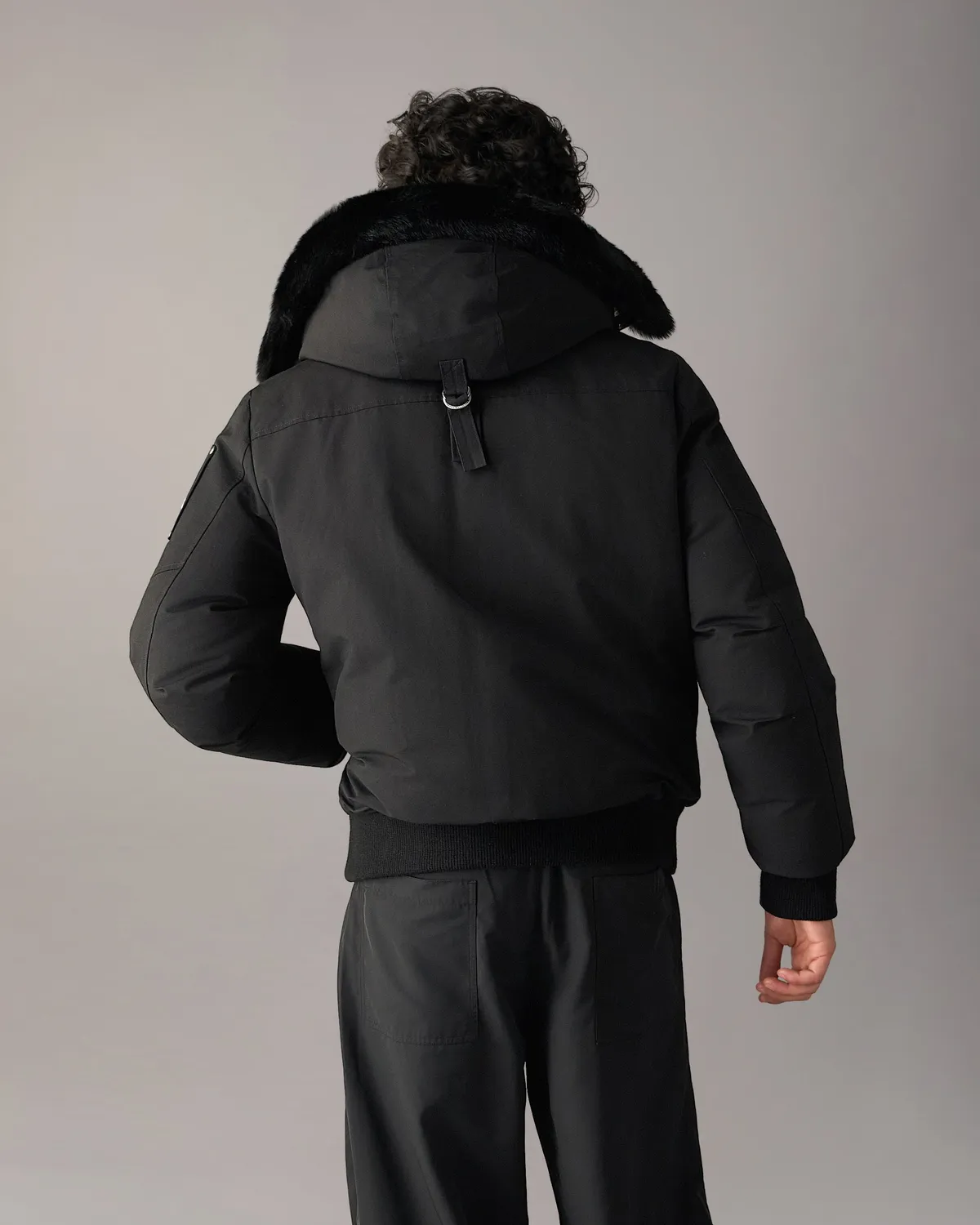Moose Knuckles Original Ballistic bomber noir chaud