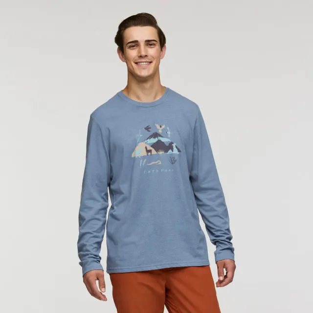 Cotopaxi Solstice t-shirt manche longue homme Woods coton bio