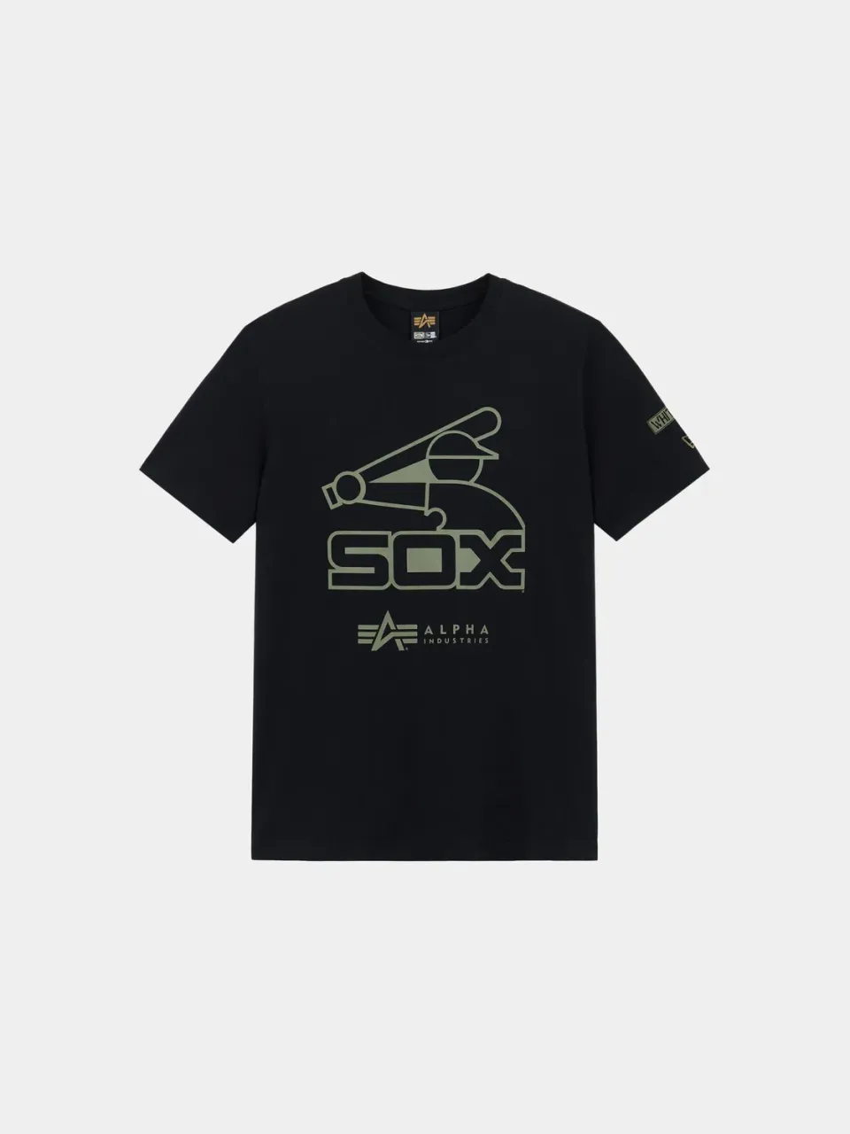 Alpha Industries White Sox t-shirt coton noir