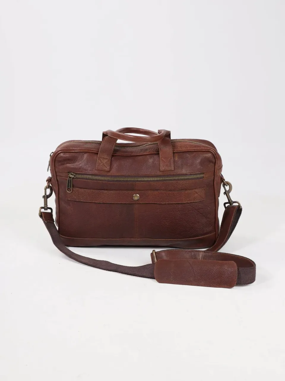 Daytona Prince sacoche cuir vintage cognac