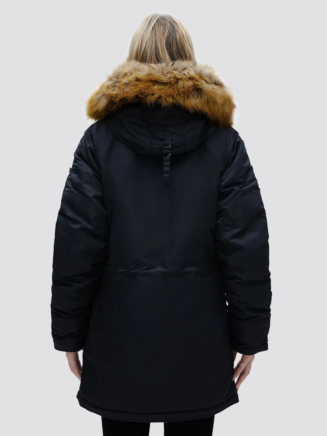 Alpha Industries N-3B parka femme noire grand froid