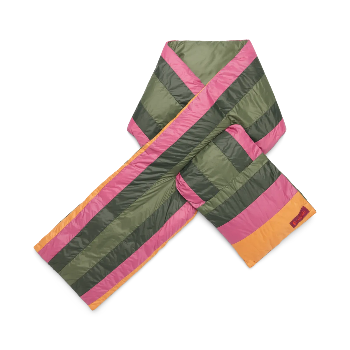Cotopaxi Fuego écharpe duvet Wine Stripes chaude