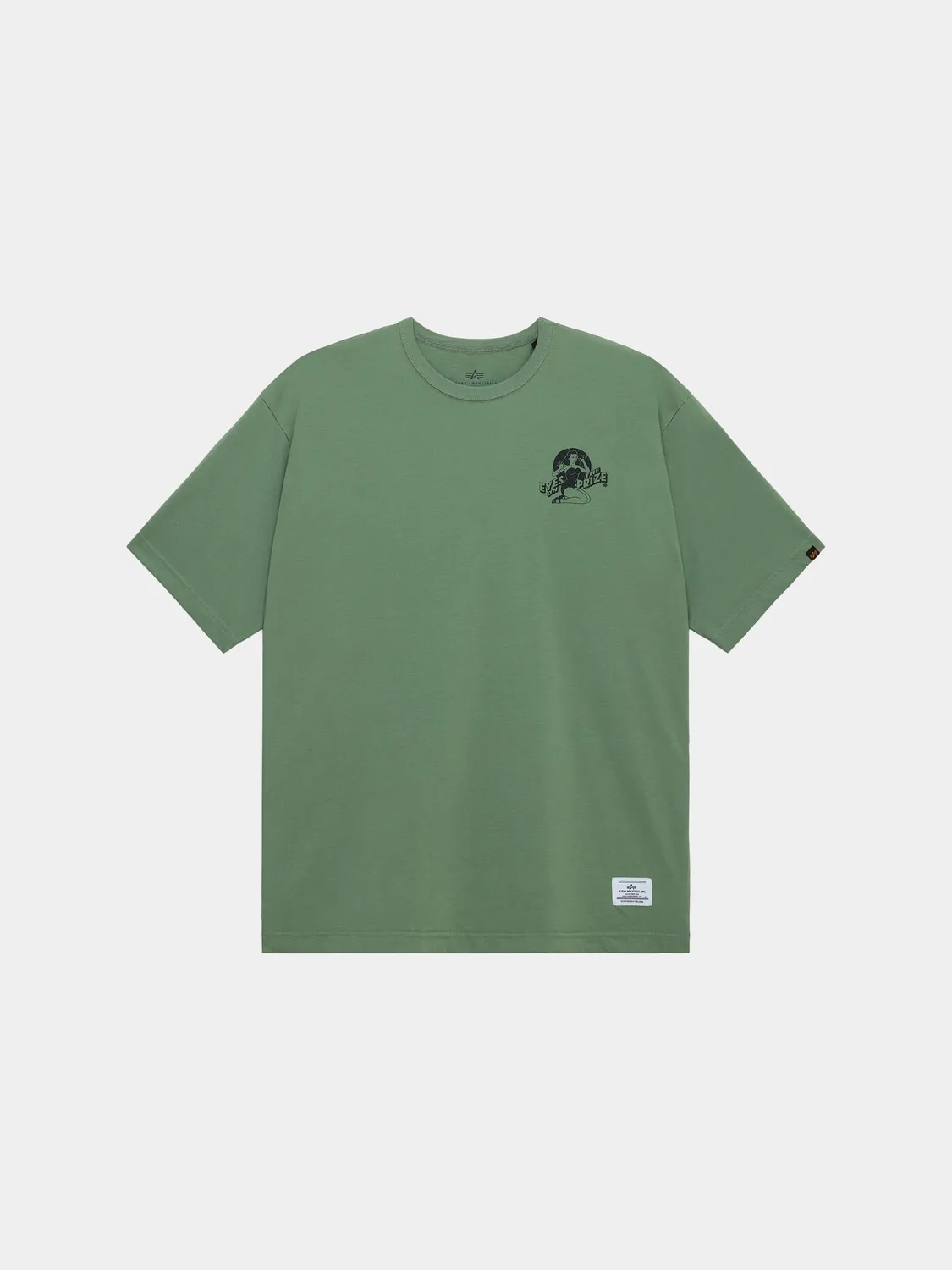 Alpha Industries Eyes On The Prize t-shirt Moss coton